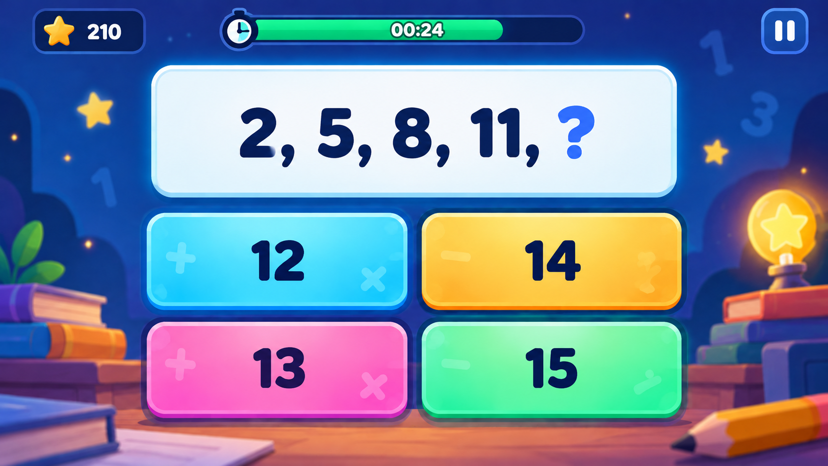 Screenshot 1 of Number Sequence gameplay